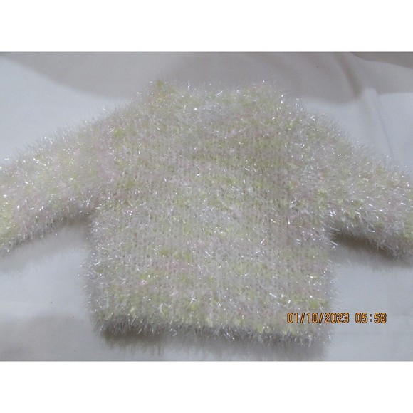 PLEASANT COMPANY AMERICAN GIRL DOLL COAT EYELASH SPARKLE WHITE - Picture 6 of 7